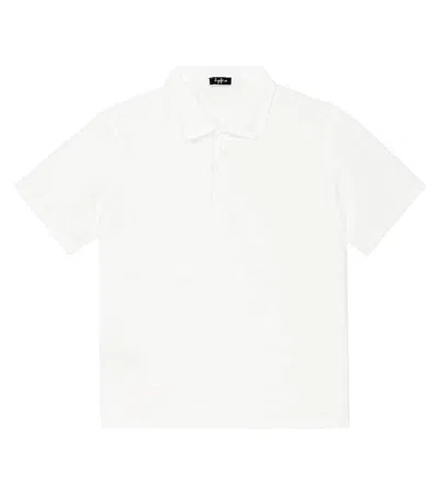 Il Gufo Kids' Hemd Aus Leinen In White