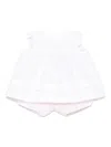 Il Gufo Linen Short Set In White