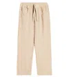 Il Gufo Linen Shorts In Beige