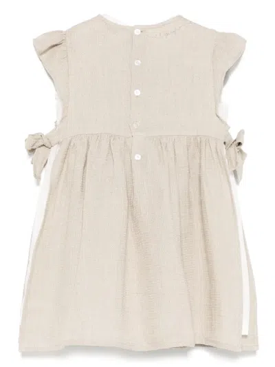 Il Gufo Kids' Linen Sleeveless Dress