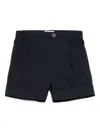Il Gufo Pleat-detail Shorts In Blue