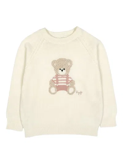 Il Gufo Kids' Logo-embroidered Sweatshirt