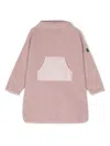 Il Gufo Logo-patch Dress In Pink