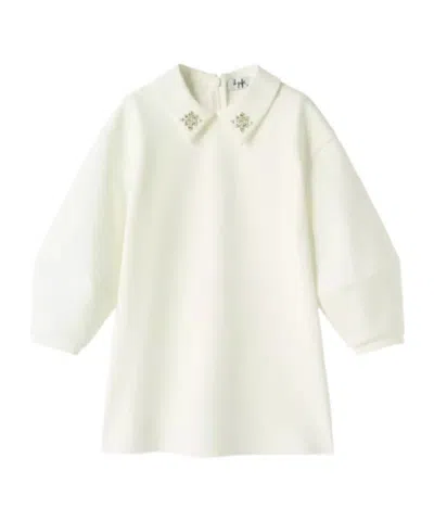 IL GUFO IL GUFO EMBELLISHED LONG-SLEEVED DRESS