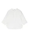 Il Gufo Long-sleeve Linen Shirt In 白色