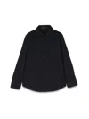 Il Gufo Long-sleeve Cotton Shirt In Blue