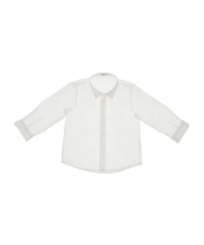Il Gufo Long Sleeve Shirt In White