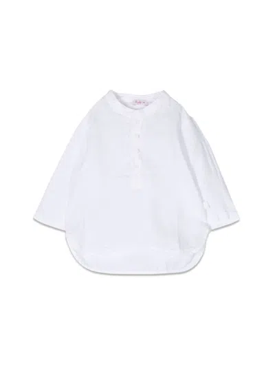Il Gufo Long Sleeve Shirt In White