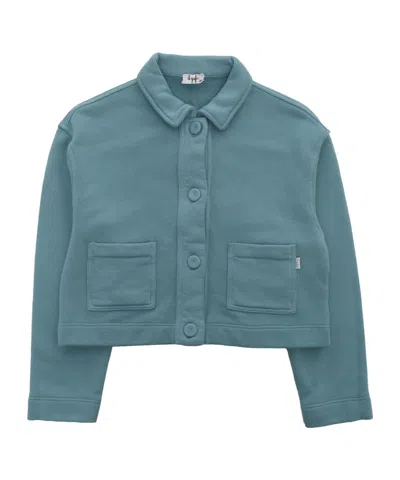 Il Gufo Long-sleeved Casual Jacket In Blue