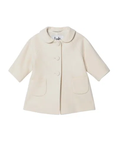 Il Gufo Long-sleeved Casual Jacket In White