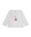 Il Gufo Long-sleeve T-shirt With Bunny In White