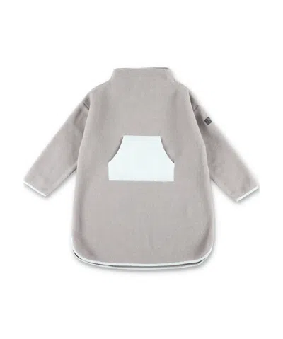 Il Gufo Long-sleeved Dress In Gray