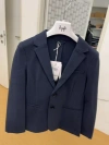 Il Gufo Long-sleeved Suit Coat In Black