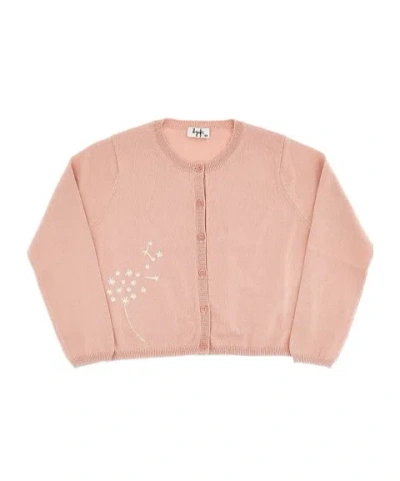Il Gufo Long-sleeved Sweater In Pink