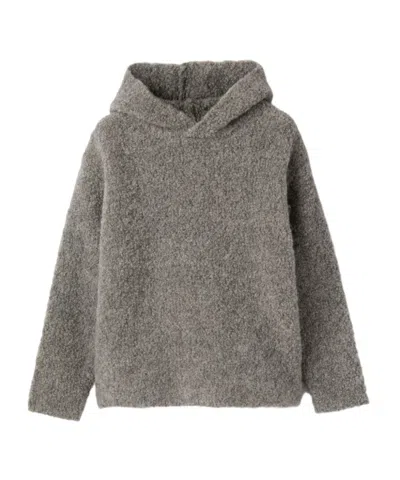 Il Gufo Long-sleeved Sweater In Gray