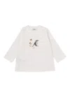 Il Gufo Long Sleeved T-shirt In White