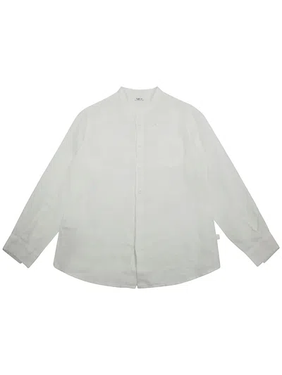 Il Gufo Kids' Long Sleeves Shirt In Gray