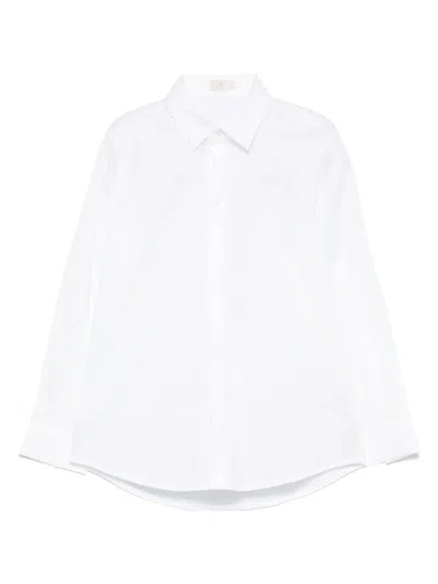 Il Gufo Kids' Long-sleeves Shirt In Weiss