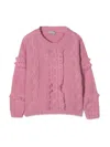 Il Gufo Maglia Tricot In Pink