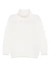 Il Gufo Virgin Wool Sweater In White