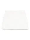 Il Gufo Matelassé Mini Skirt In White