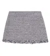 Il Gufo Metallic Tweed Skirt In Electric Blue
