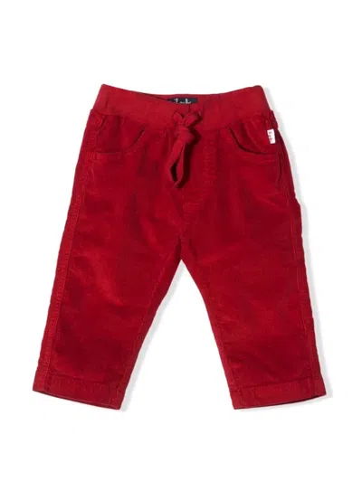 Il Gufo Mini Trousers For Boys In Red