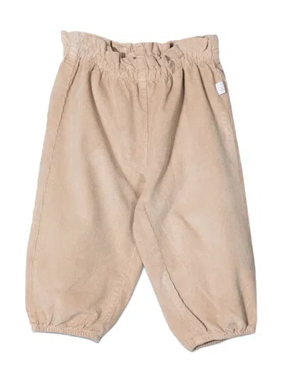 Il Gufo Mini Trousers For Girls In Powder