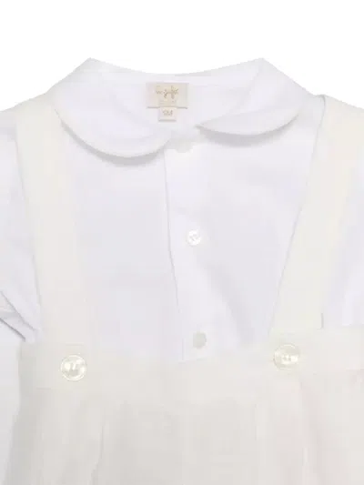 Il Gufo Mini Two-piece Set For Baby Boys In White