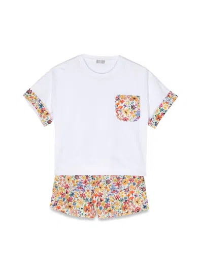 Il Gufo Mini Two-piece Suit Set For Kids In Multi