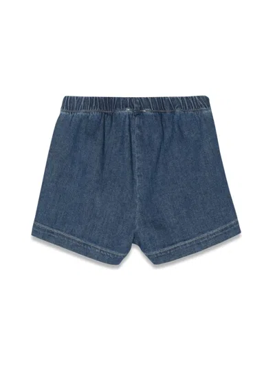Il Gufo Mini Unisex Baby Shorts In Blue