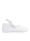 Shop Il Gufo Newborn Shoes In White