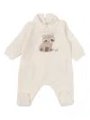 Il Gufo Onesie In Neutral