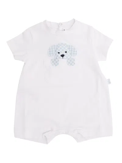 Il Gufo Kids' Onesie In White
