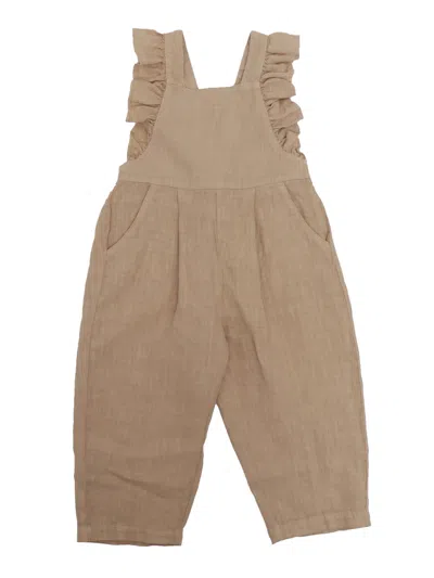 Il Gufo Babies' Overalls In Beige
