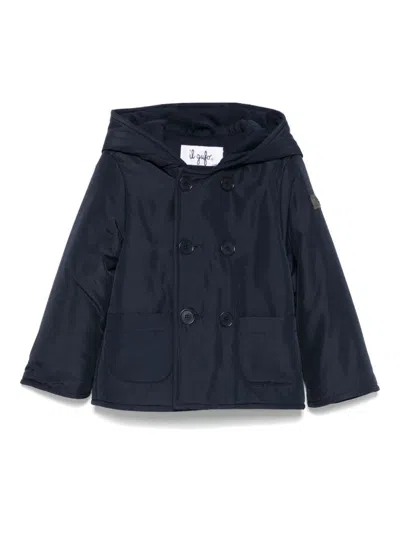 Il Gufo Babies' Padded Jacket In Blue