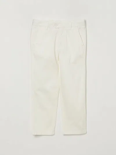Il Gufo Kids' Pantalone  Bambino Colore Panna In Yellow