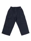 Il Gufo Cotton Blend Denim Pants Kids In Animal Print