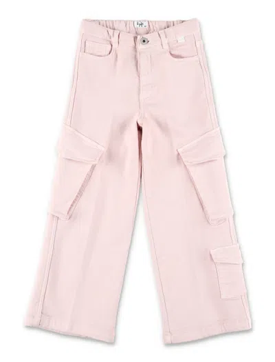 Il Gufo Kids' Pants Cargo Fleece In Rose