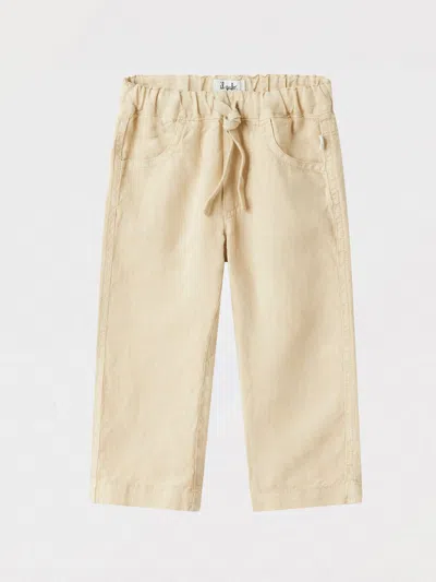 IL GUFO PANTS IL GUFO KIDS COLOR BEIGE,G83128022