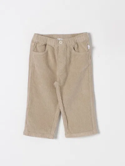 Il Gufo Babies' Pants  Kids Color Beige
