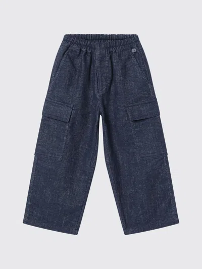 IL GUFO JEANS IL GUFO KIDS COLOR BLUE,H75222009