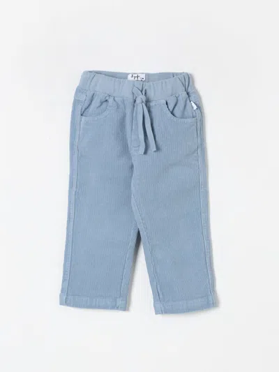 Il Gufo Babies' Pants  Kids Color Gnawed Blue In Hellblau