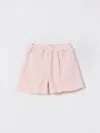 Il Gufo Corduroy Bermuda Shorts In Pink
