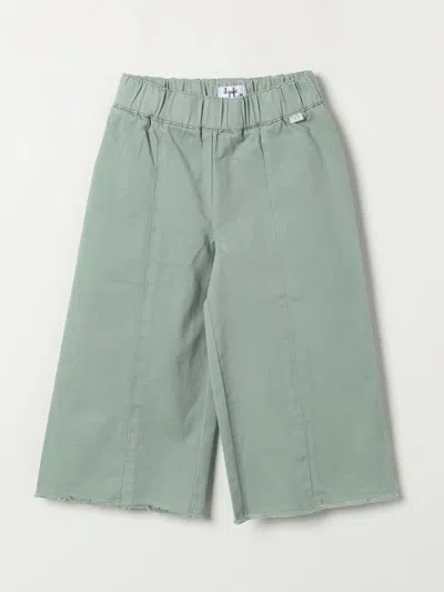 Il Gufo Pants  Kids Color Sage In Sage Grün