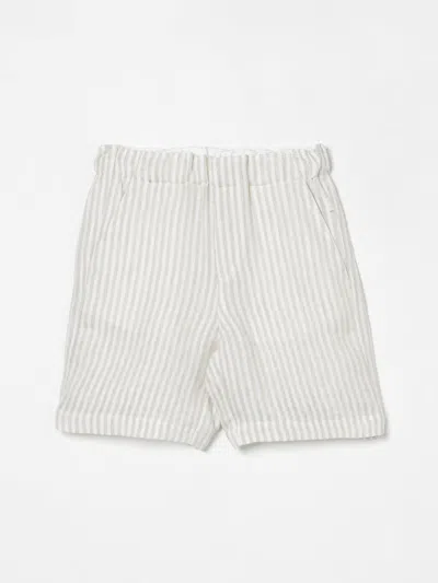 Il Gufo Babies' Pants  Kids Color White