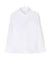 Il Gufo White Linen Shirt With Pocket In White