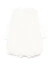 Il Gufo Peter-pan Collar Shorties In White
