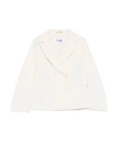 IL GUFO IL GUFO DOUBLE-BREASTED BLAZER JACKET