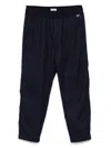 Il Gufo Pinstriped Trousers In Blue